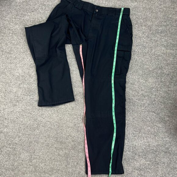 5.11 Tactical Pants Mens XL Extra Large Navy Cargo Ripstop Utility Work Trousers - Picture 8 of 15